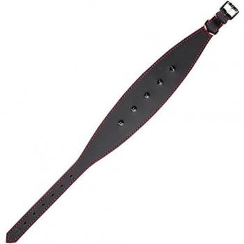 Arppe 215306050100 Collier pour Chien Greyman Superfelt, Noir et Rouge