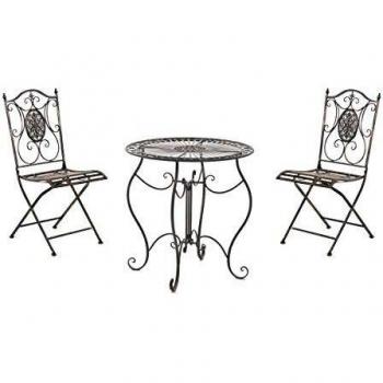 Set da Giardino Aldeano in Metallo Bronzo