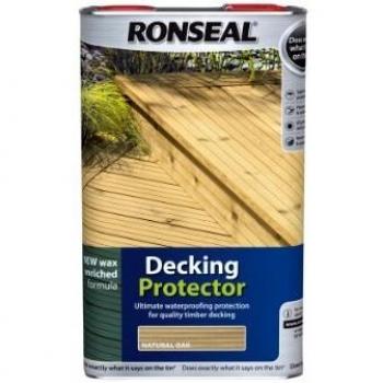 Ronseal Decking Protector Natural Oak 5 Litre