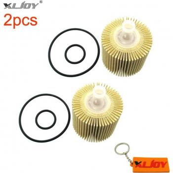 XLJOY Oil Filter Set for Lexus IS250 IS350 GS300 GS350 GX460 2006 04152-YZZA3