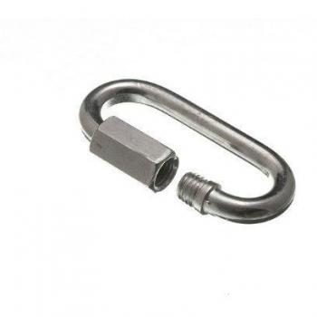 /4 Quick Link Chain Repair Shackle Zinc Plated Steel