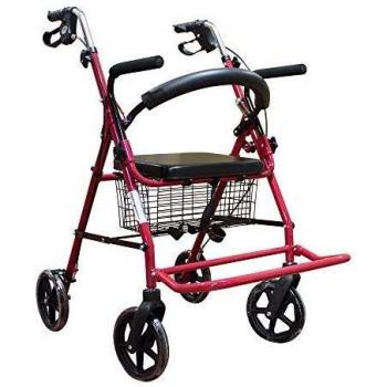 Colon Déambulateur Espagnol – Siège confortable, repose-pieds inclus, poids réduit