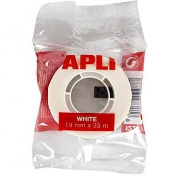 12277 CINTA ADHESIVA APLI BLANCO 33x19
