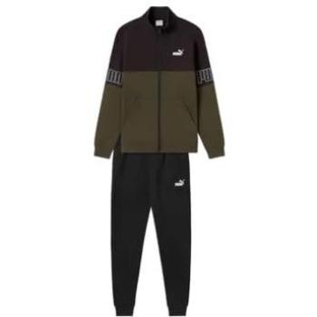 Puma Tuta Essentials Colorblock Suit Nero Verde XL