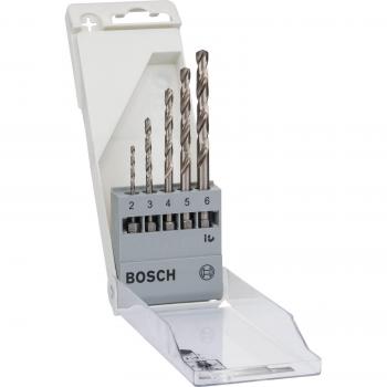 Bosch Set de 5 forets à métaux HSS-G, DIN 338, 2mm