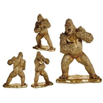 Figurine Art Déco Gorille Doré