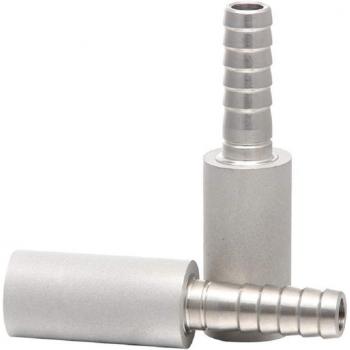 Beer Aeration Diffusion Stones (0.5 Micron, Stainless Steel, Set of 2)