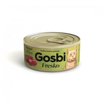 Gosbi Fresko Gato Esterilizado Atún y Manzana 70g