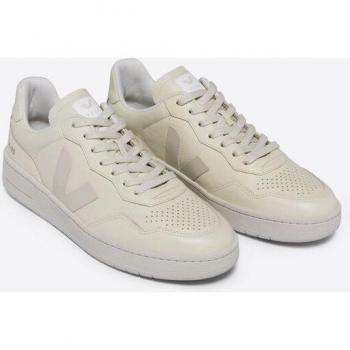 Jeans de ville Veja V‑90 couleur beige – basiques