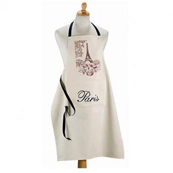 Winkler Grand tablier de cuisine Paris Beige Taille unique