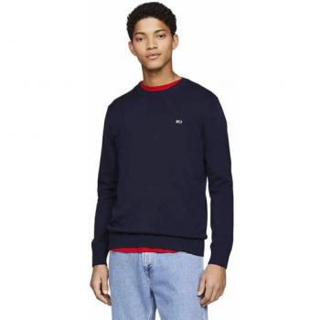Pull Homme Tommy Jeans Slim Essential C1G Bleu Léger – Style Moderne