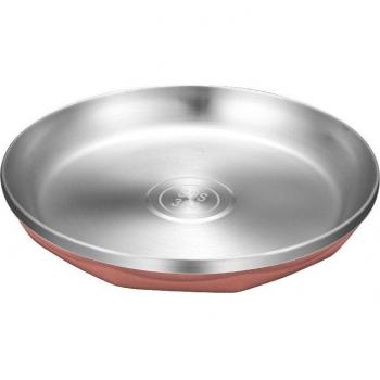 Western-Style Stainless Steel Round Plates