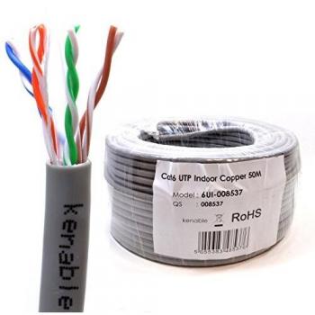 Indoor 50m CAT6 Ethernet Cable Reel
