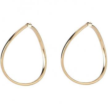 Pendientes Hoops I Did It Again de acero dorado