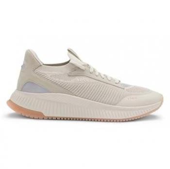 Boss Beige Casual Sneaker Shoes – Men's Size 12 US (variant)