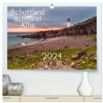 Premium Wandkalender 2024 Schottland