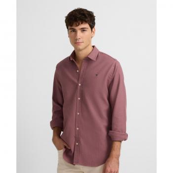 Camisa Sport Lisa Burdeos para Hombre de Silbon