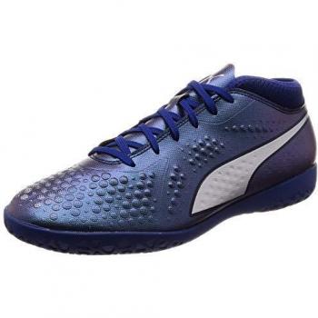 Puma One 4 Syn It Calcio Uomo Sodalite Blue Silver-Peacoat 03