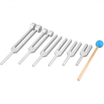 Heilende Stimmgabeln 128Hz-4096Hz Aluminium 6 Teile