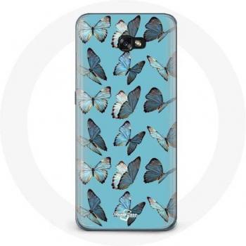 Butterflies Blue Background Case for Samsung A5 2016