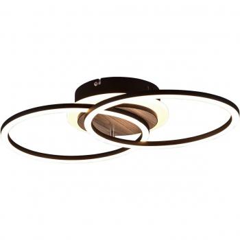 Plafoniera LED Giro 3 luci dimmerabile con telecomando