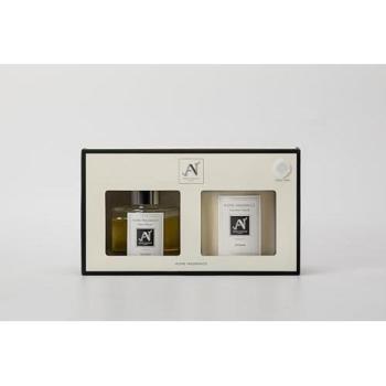 Luxe Infame Scented Duo – Candle & Reed Diffuser (Medium, White)
