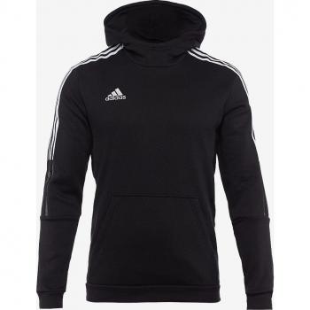 Adidas Tiro 21 Felpa Con Cappuccio per Bambini Nero
