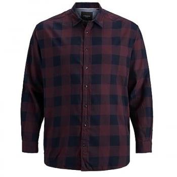 Jack & Jones Herren Karohemd in Rot