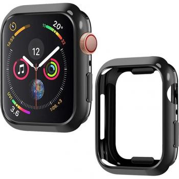Laforuta Black TPU Case for Apple Watch Series 4 44mm/40mm