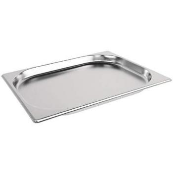 Vogue 20 mm ½ Gastronorm Serving Tray (Stainless)