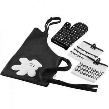Mickey Mouse Charcoal Kitchen Textile Set