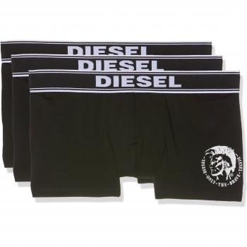 DIESEL Boxer Paquet de 3, Pantalon Hommes, Noir (Mohawk Imprimé), Taille XL