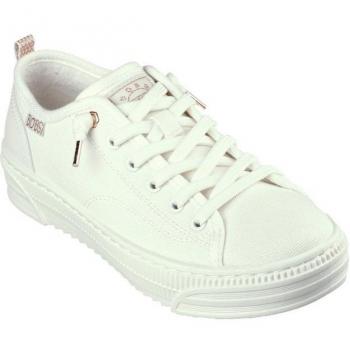 Skechers Women's Off White BOBS Copa Vegan Sneakers