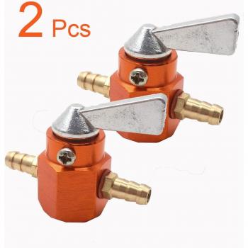 Robinet de carburant ON-OFF 2x6MM pour moto et QUAD ATV