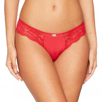 Guess Damen String Thong, Rot, X-Small (Größe 36)