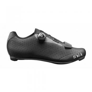 Fizik R5 Uomo Road‑Sattel Schuhe Herren, schwarz/dunkelgrau, EU 45