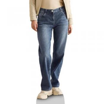 Cecil Damen Straight Leg Jeans