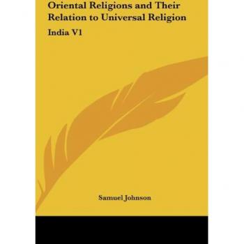 Oriental Religions and Their Relation to Universal Religion