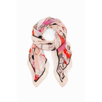 Desigual Foulard Panoramico in Poliestere