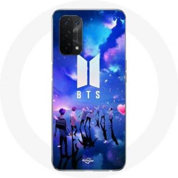 Oppo A54 5G BTS Army Design Case