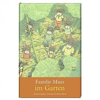Familie Maus im Garten