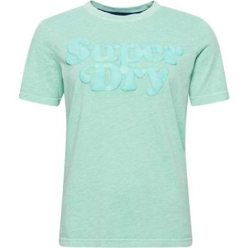 Superdry Cooper 70er Jahre Damen T-Shirt türkis