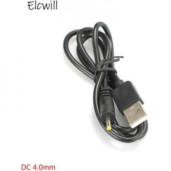 Alimentador USB 1.7 mm: Cable DC 4.0 mm, 1 m (3 ft) para Router y Fuente de Poder