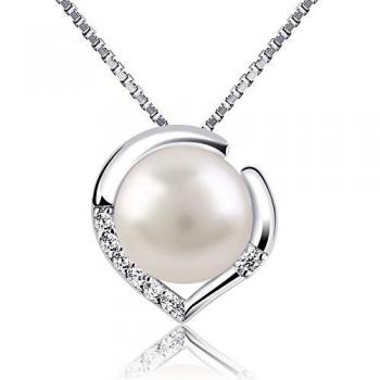 B.Catcher Collana Donna Argento 925 e Perla d’Acqua