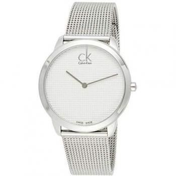 Reloj de Hombre Calvin Klein K3M2112Y con Esfera Plateada
