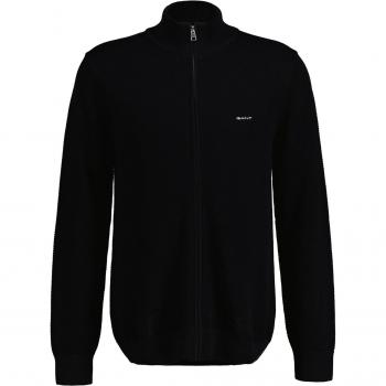 GANT Chaqueta de Algodón con Media Cremallera