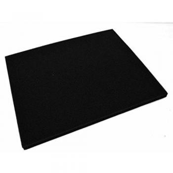 Pliego de espuma negro para filtro de aire (230x330x10mm) 8434579010375