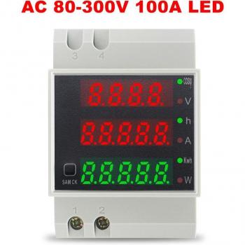 Monitor de Potencia Activa LED para CA