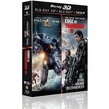 Coffret Blu-ray 3D et 2D Edge of Tomorrow + Pacific Rim