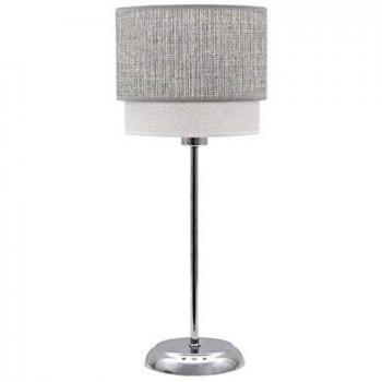 FABRILAMP FAB 111071028 Lámpara Sobremesa Kenya 1xe14 Gris/blanco 18d
